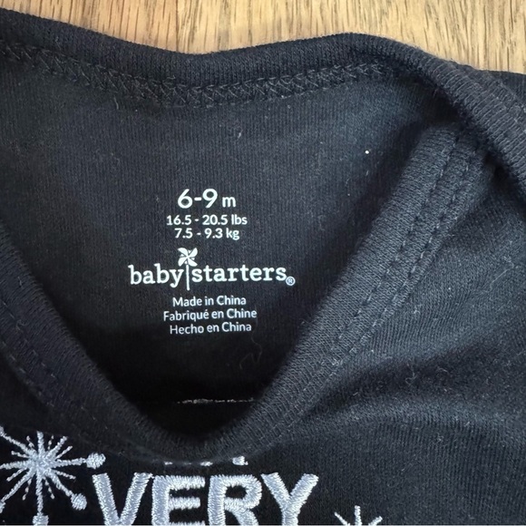 Baby Christmas New Years Eve Clothing Bundle Unisex Size 6-9 Months Holidays - Picture 10 of 11